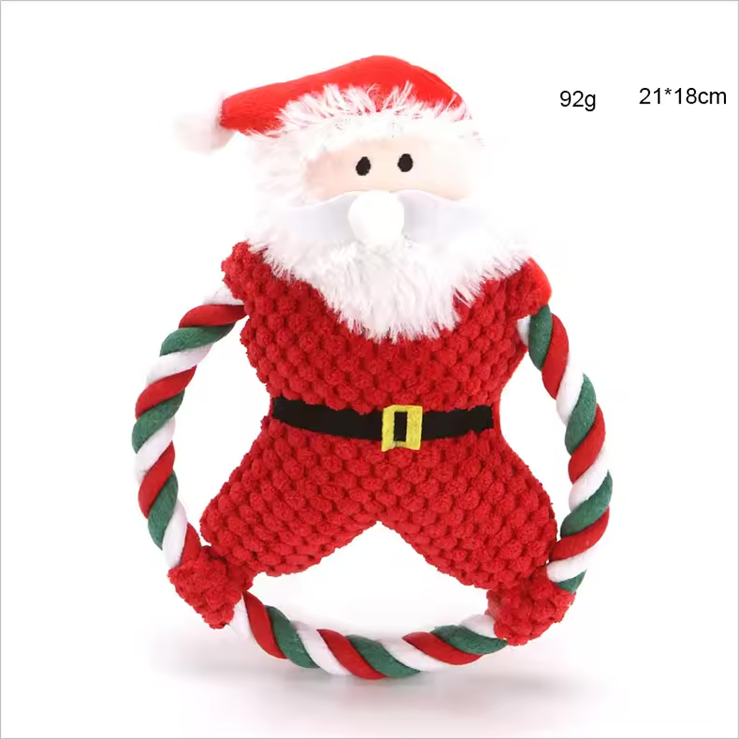 Christmas Santa Claus Chew Squeaker Toy for Dogs
