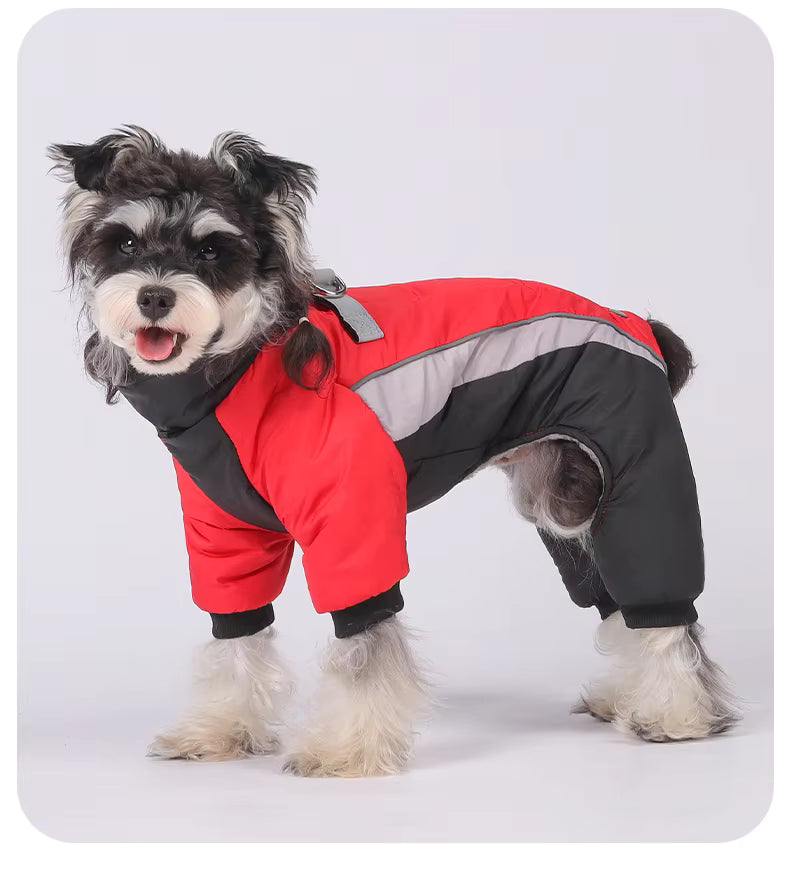 Winter Waterproof Windproof Dog Jacket（Black）