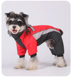 Winter Waterproof Windproof Dog Jacket（Black）
